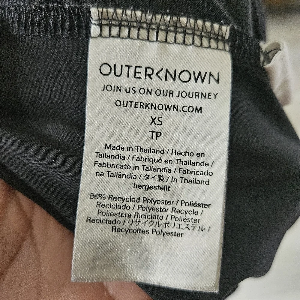 Outerknown Black Active Jogger Pants